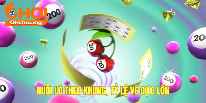 Nuôi lô đề theo khung